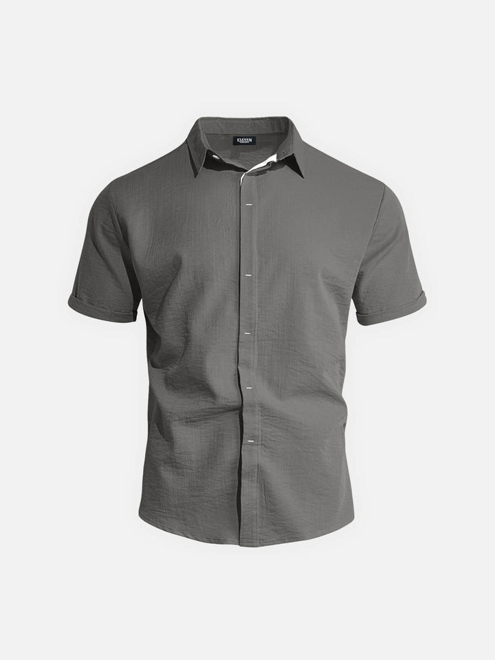 Men’s Short Sleeve Button-Up Shirt