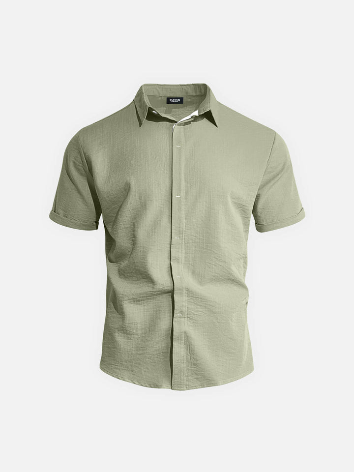 Men’s Short Sleeve Button-Up Shirt