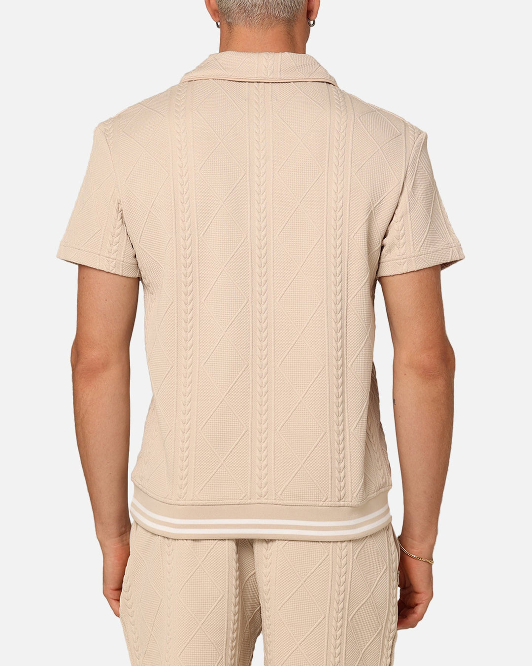 Men’s Short-Sleeve Knit Polo Shirt