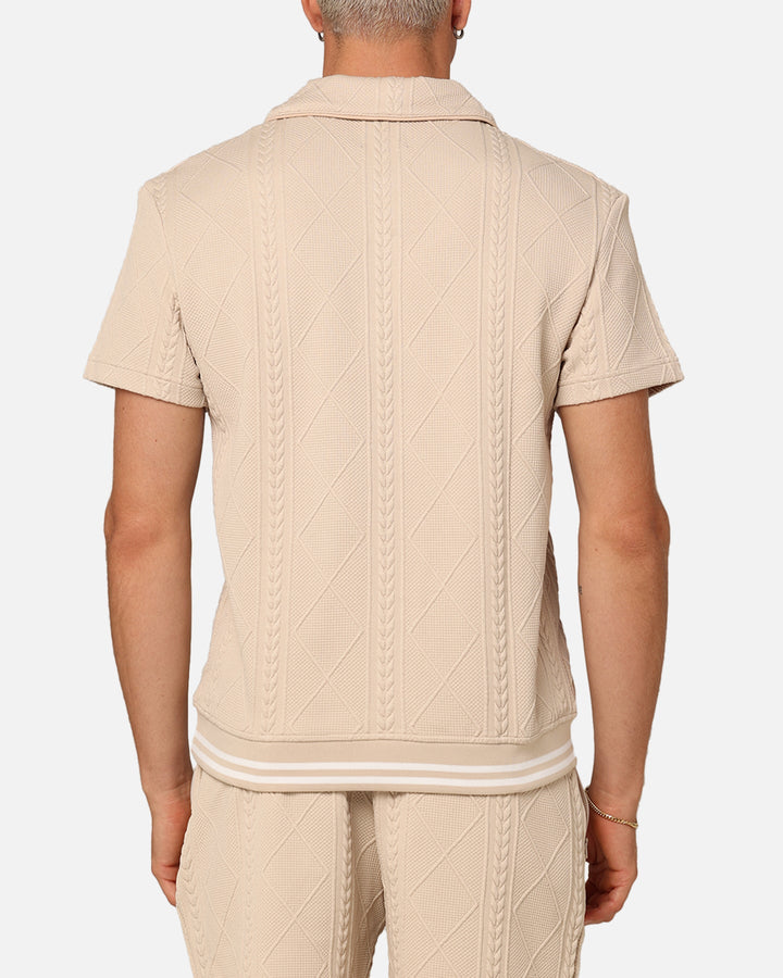 Men’s Short-Sleeve Knit Polo Shirt