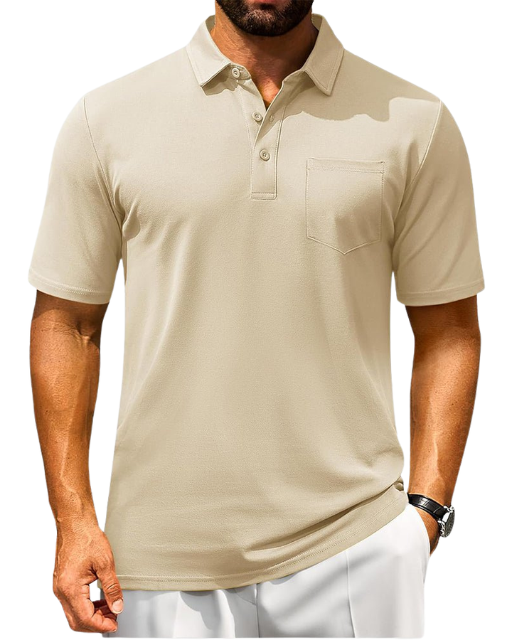 Men’s Short Sleeve Button Placket Shirt