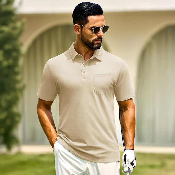 Men’s Short Sleeve Button Placket Shirt