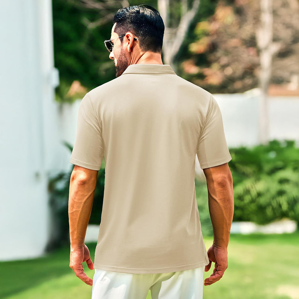 Men’s Short Sleeve Button Placket Shirt