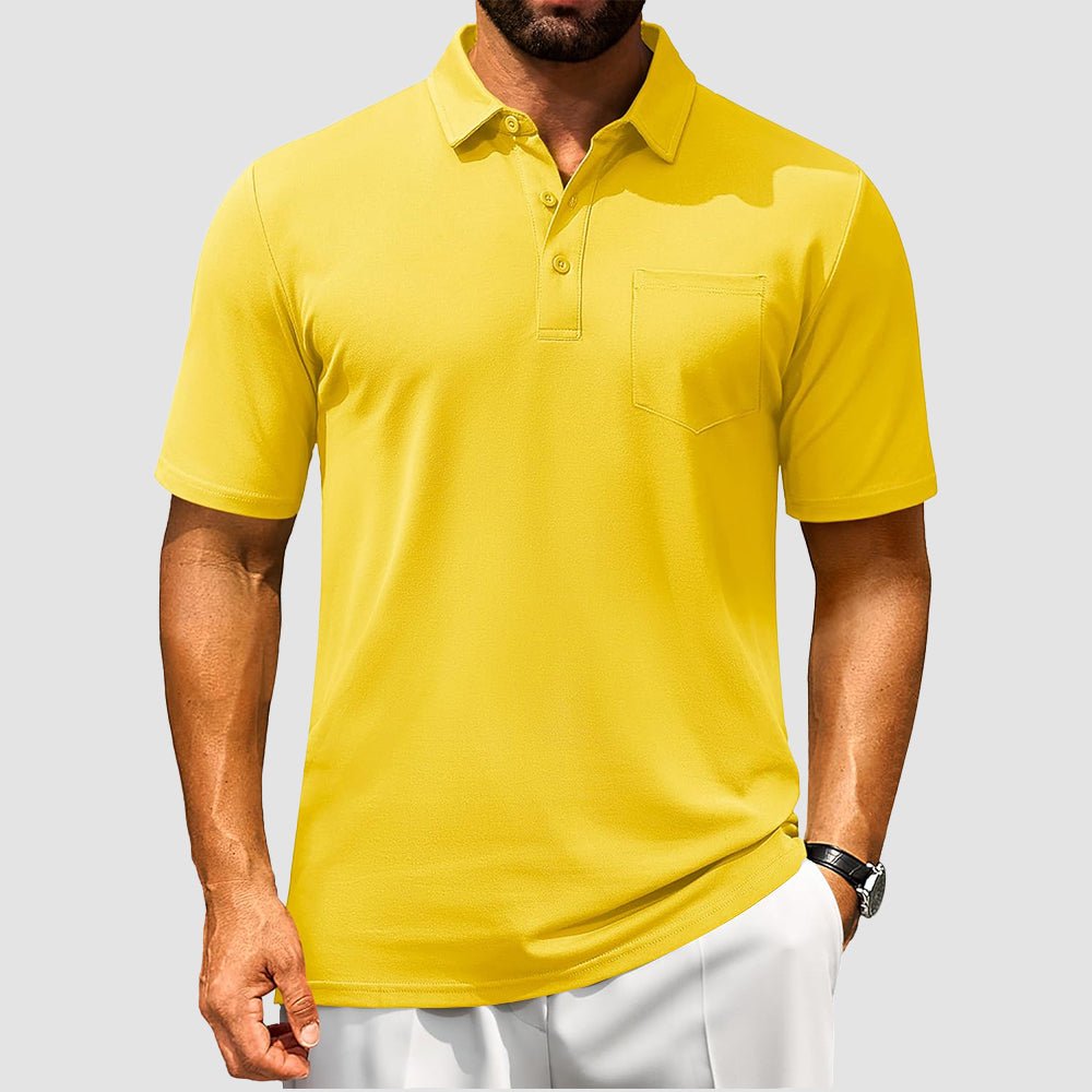 Men’s Short Sleeve Button Placket Shirt