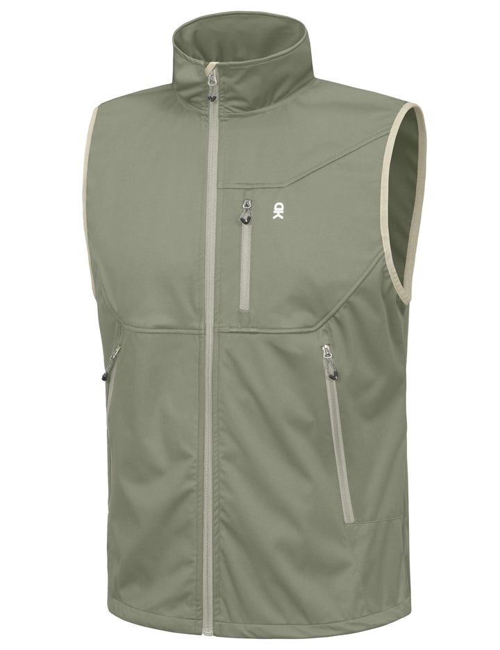 Men’s Sleeveless Softshell Bodywarmer Vest