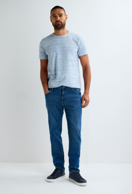 Men’s Slim Fit Denim Jeans With Five Pocket Design