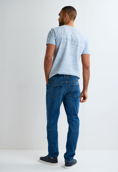 Men’s Slim Fit Denim Jeans With Five Pocket Design