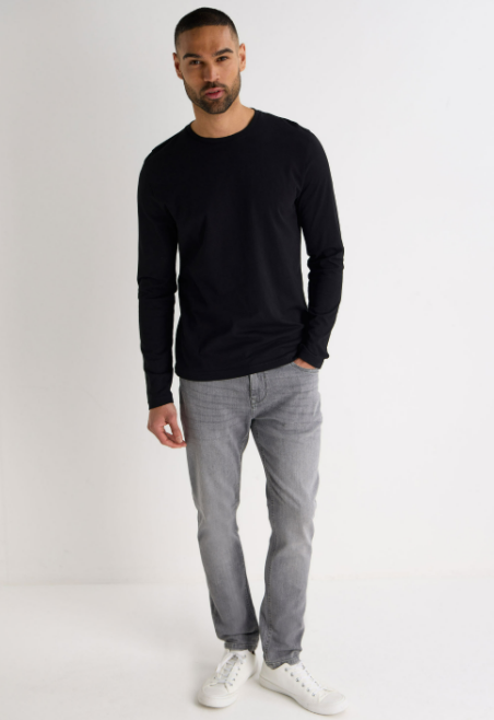 Men’s Slim Fit Denim Jeans With Five Pocket Design