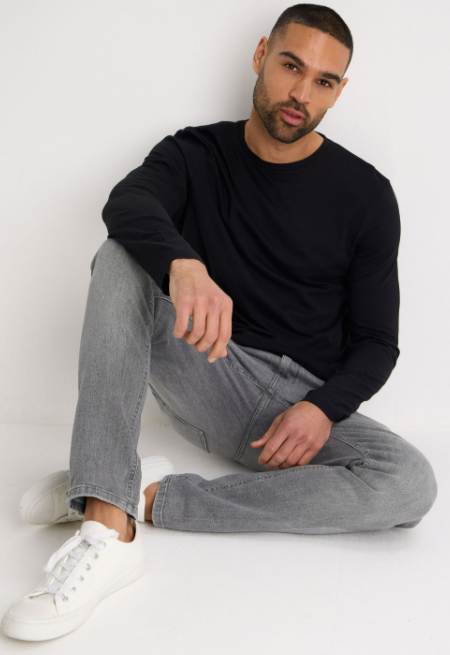 Men’s Slim Fit Denim Jeans With Five Pocket Design