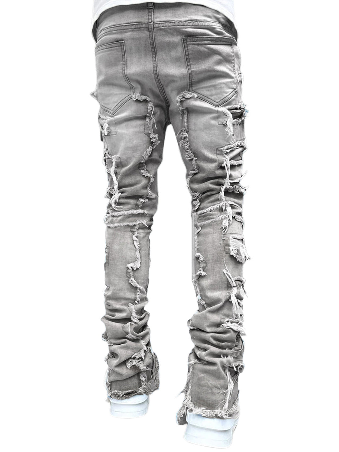 Men’s Tassel Trim Slim Fit Pants