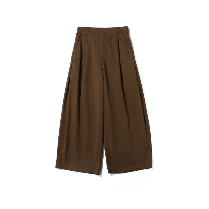 Men’s Wide-Leg Pleated Pants