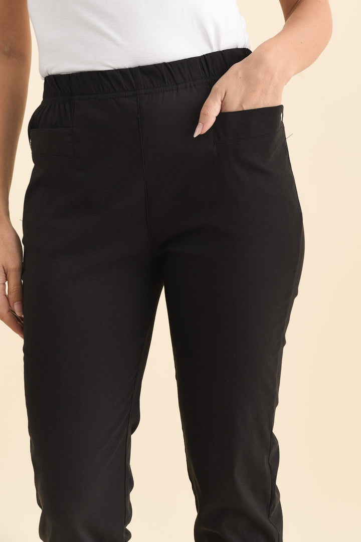 Women’s Black Capri Pants