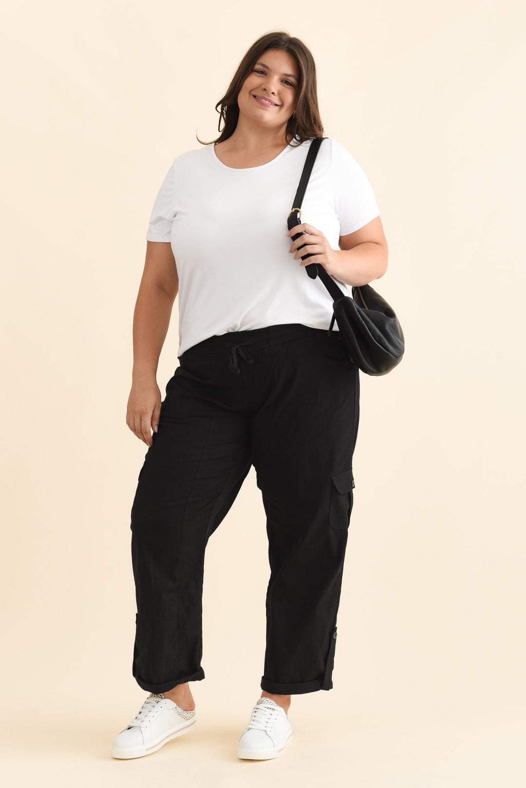 Women’s Black Cargo Pants