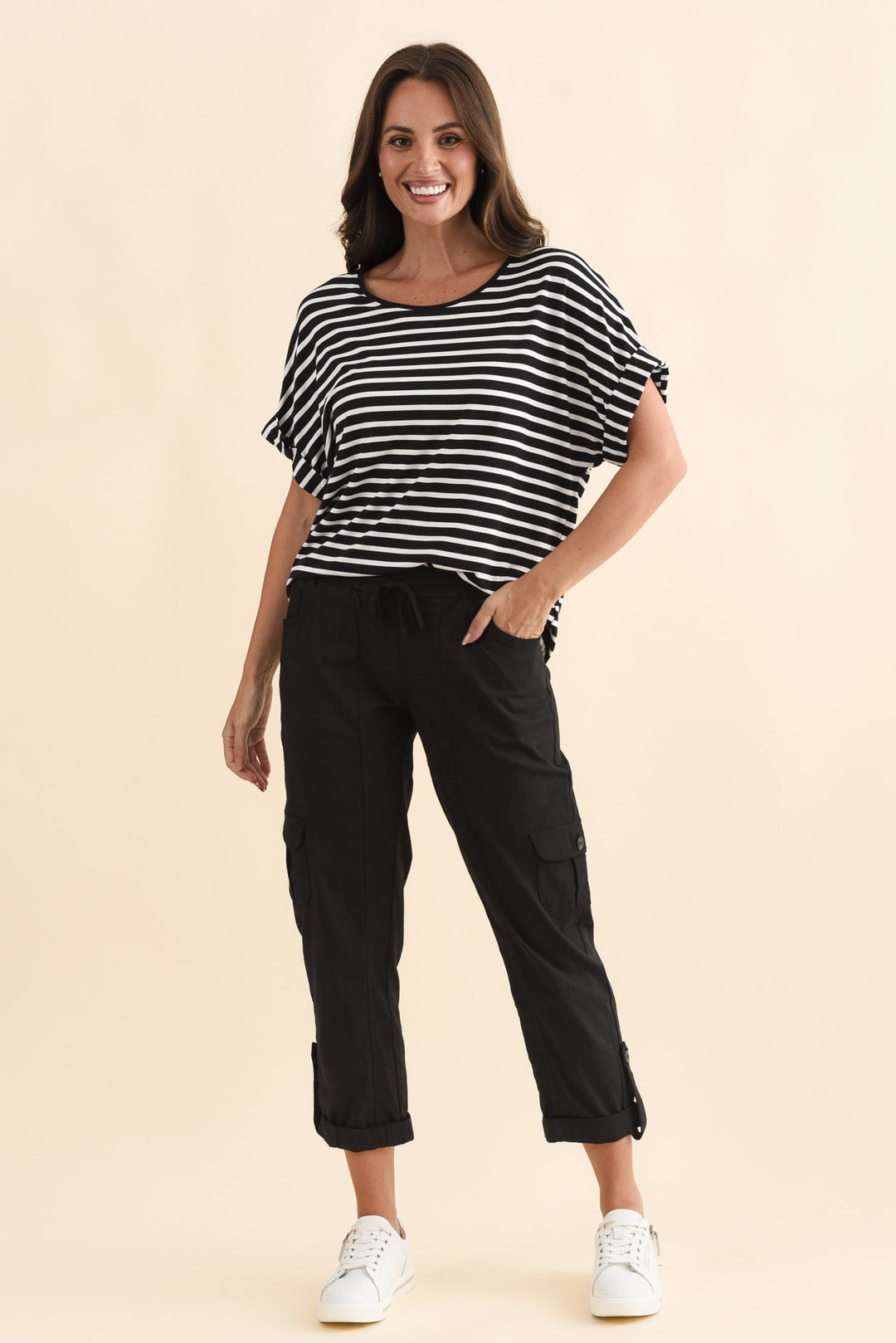 Women’s Black Cargo Pants