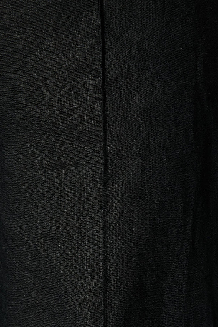 Women's Cropped Wide-Leg Pants with Elasticated Back Waistband and Front Pleats
