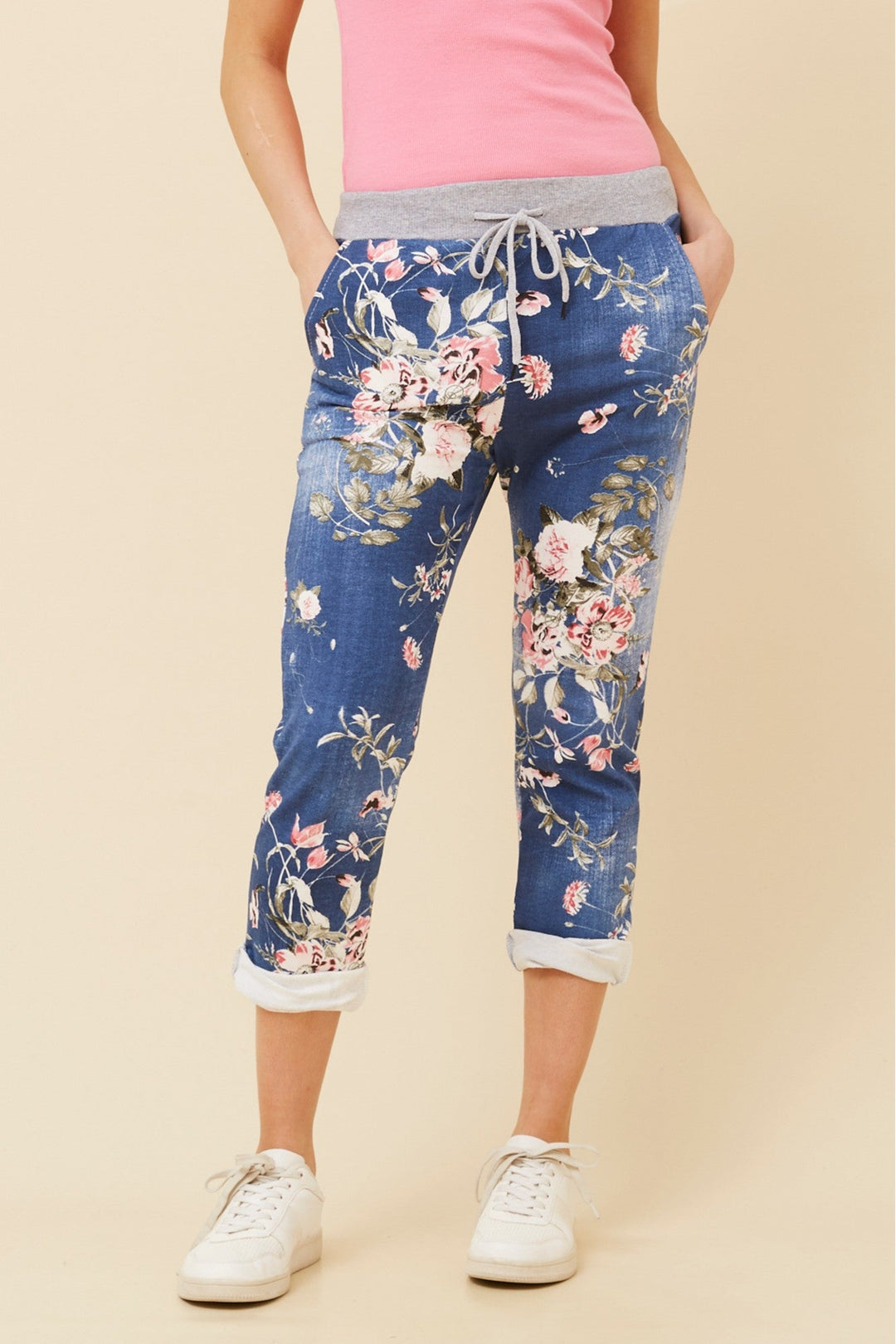 Women’s Floral Print Jogger Pants