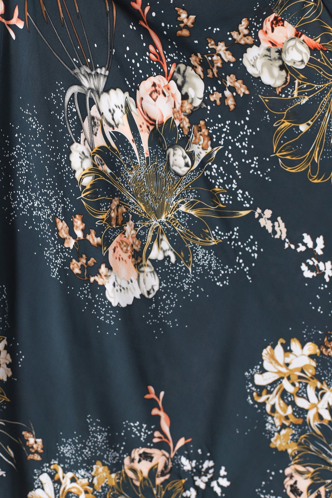 Women's Floral Print Long Sleeve Blouse