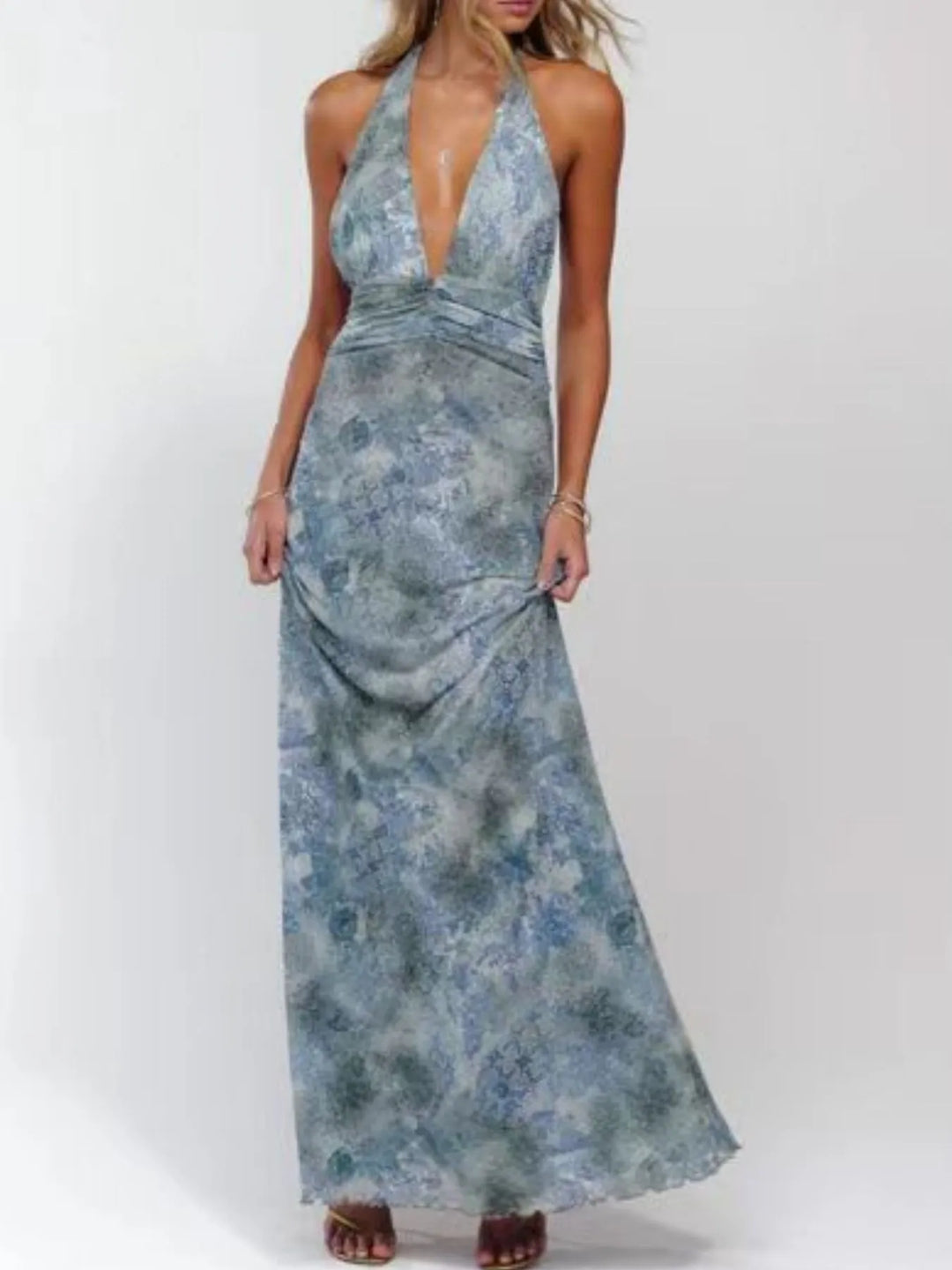 Women’s Floral Print Midi Dress