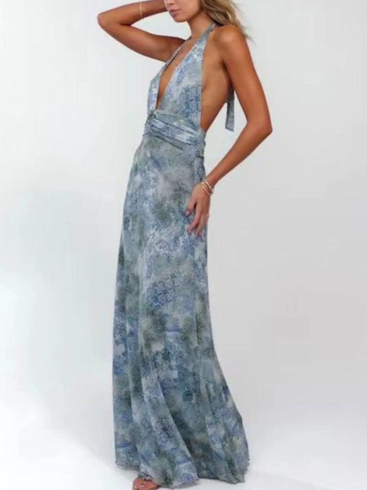 Women’s Floral Print Midi Dress