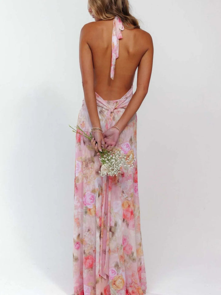 Women’s Floral Print Midi Dress
