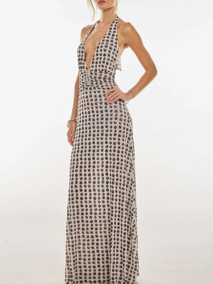 Women’s Floral Print Midi Dress