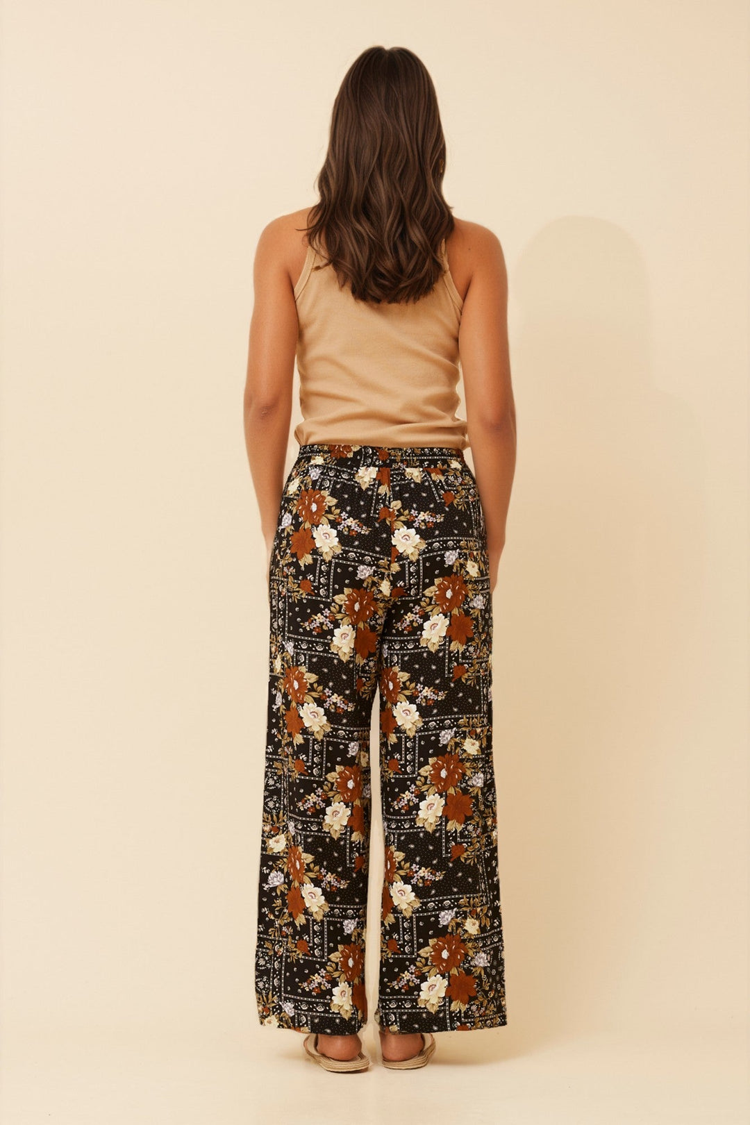 Women’s Floral Print Suzzel Wide Leg Pants