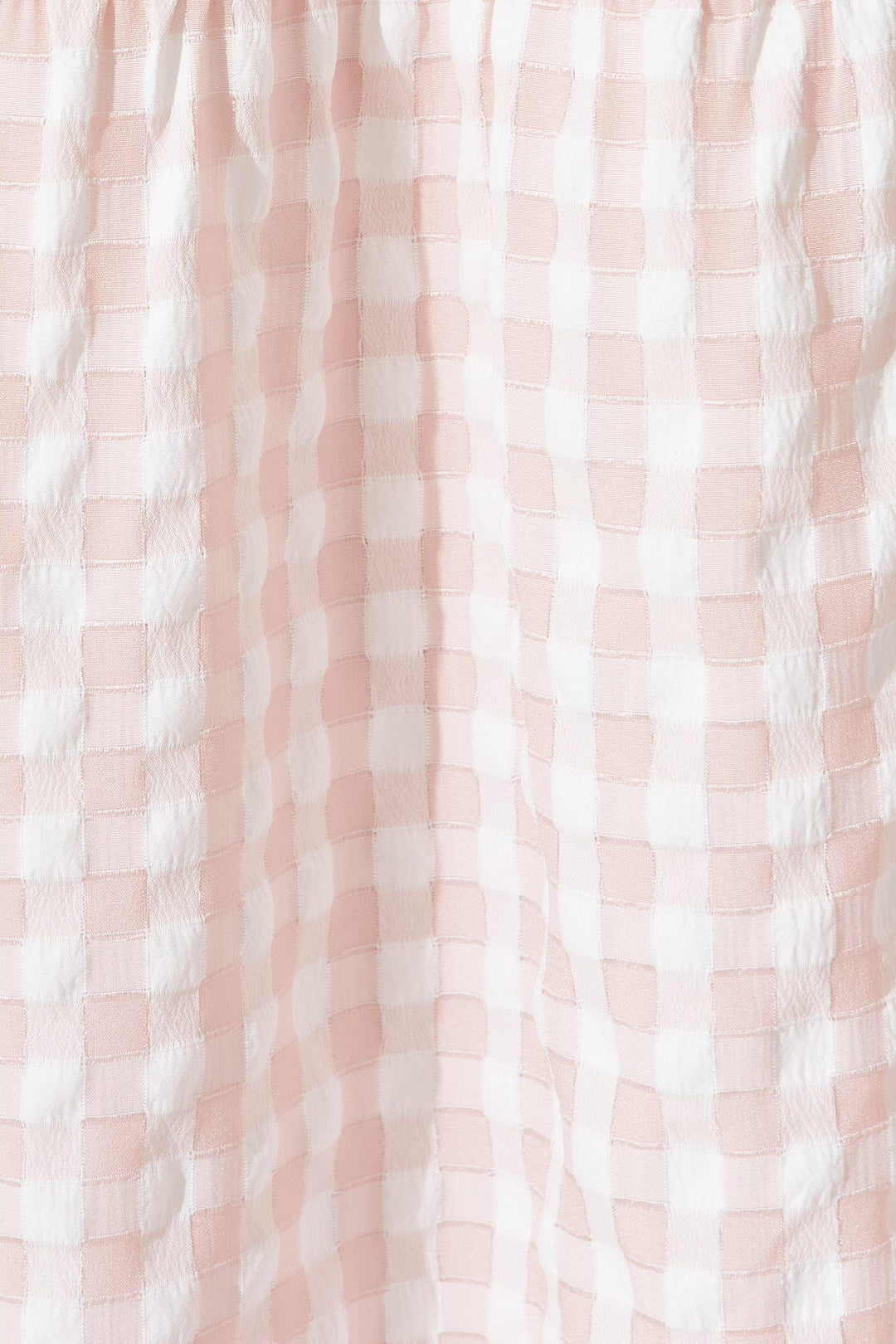 Women’s Checked Tiered Flounce Sleeve Midi Dress