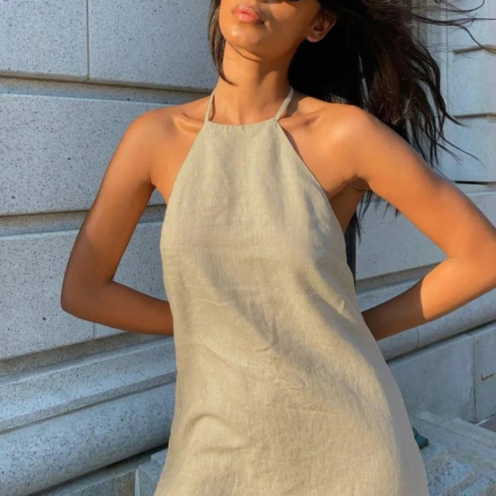 Women’s Halterneck Mini Dress