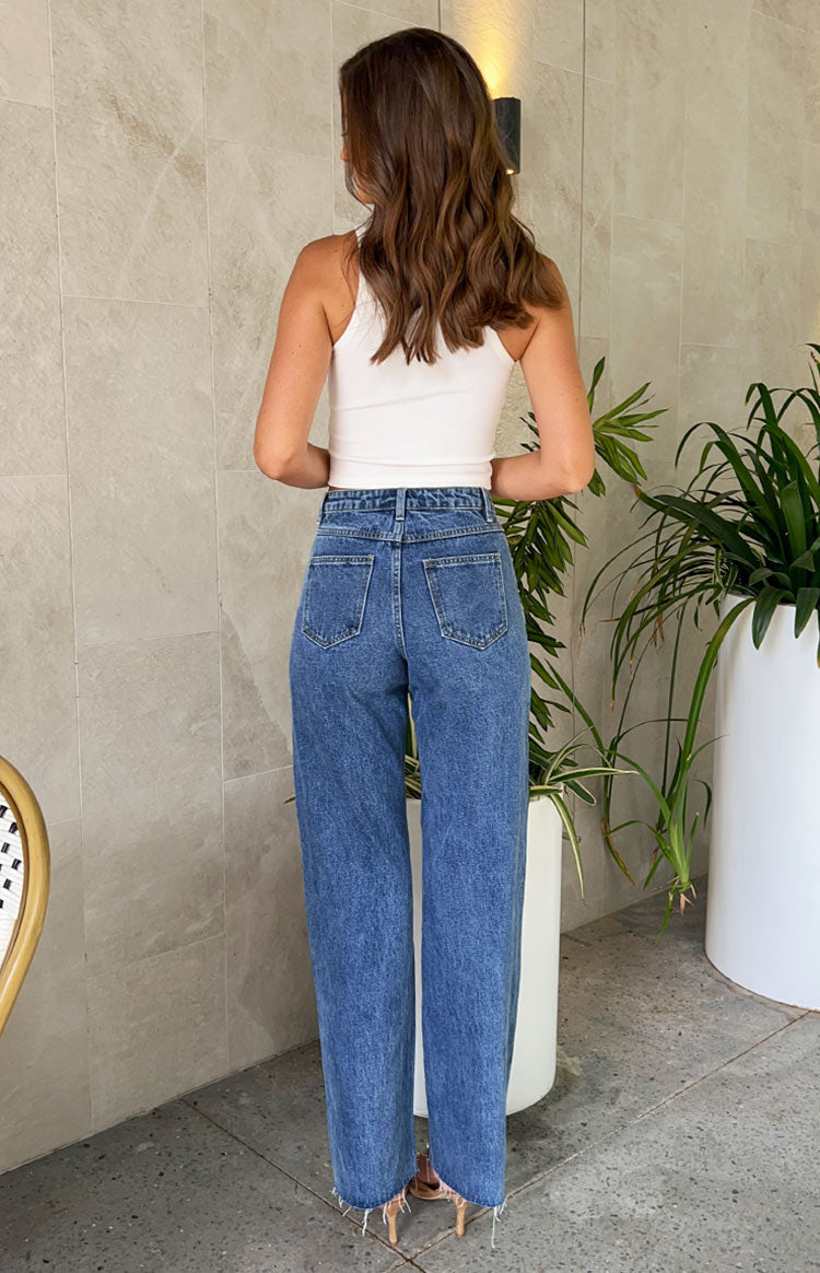 Women’s High-Waisted Pearl Jeans