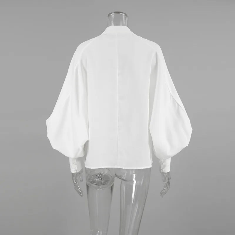 Women’s Long Sleeve Button-Front Blouse