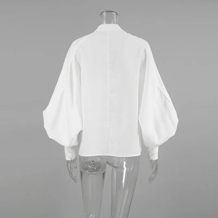 Women’s Long Sleeve Button-Front Blouse