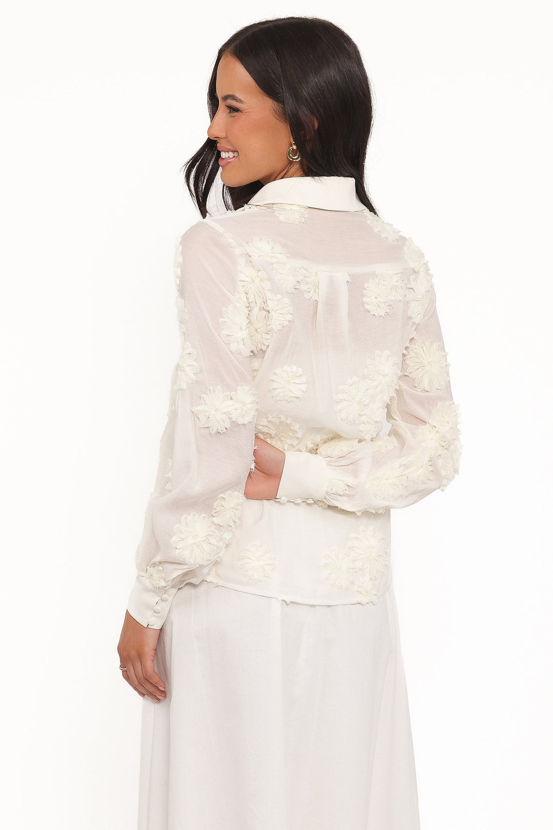 Women’s Long Sleeve Button Front Shirt