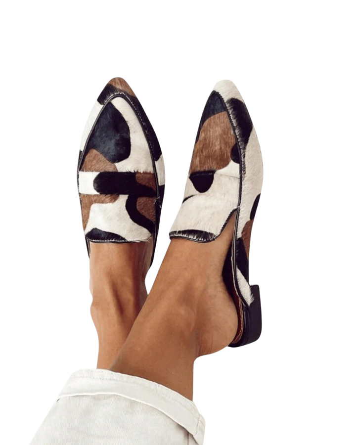 Women’s Patterned Slip-On Loafers