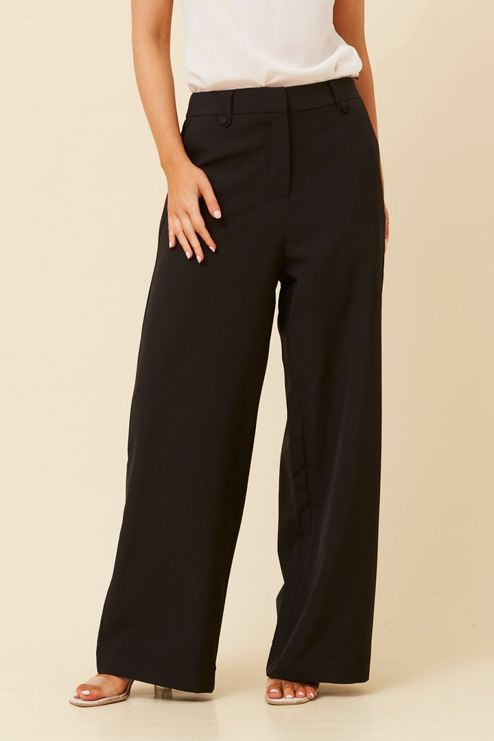 Women’s Solid Wide-Leg Pants