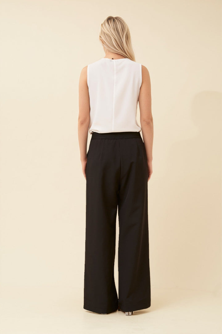 Women’s Solid Wide-Leg Pants