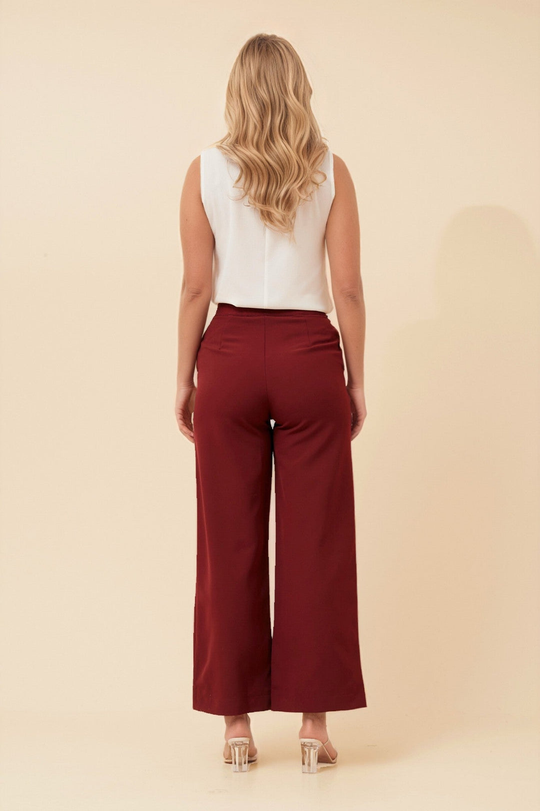 Women’s Solid Wide-Leg Pants
