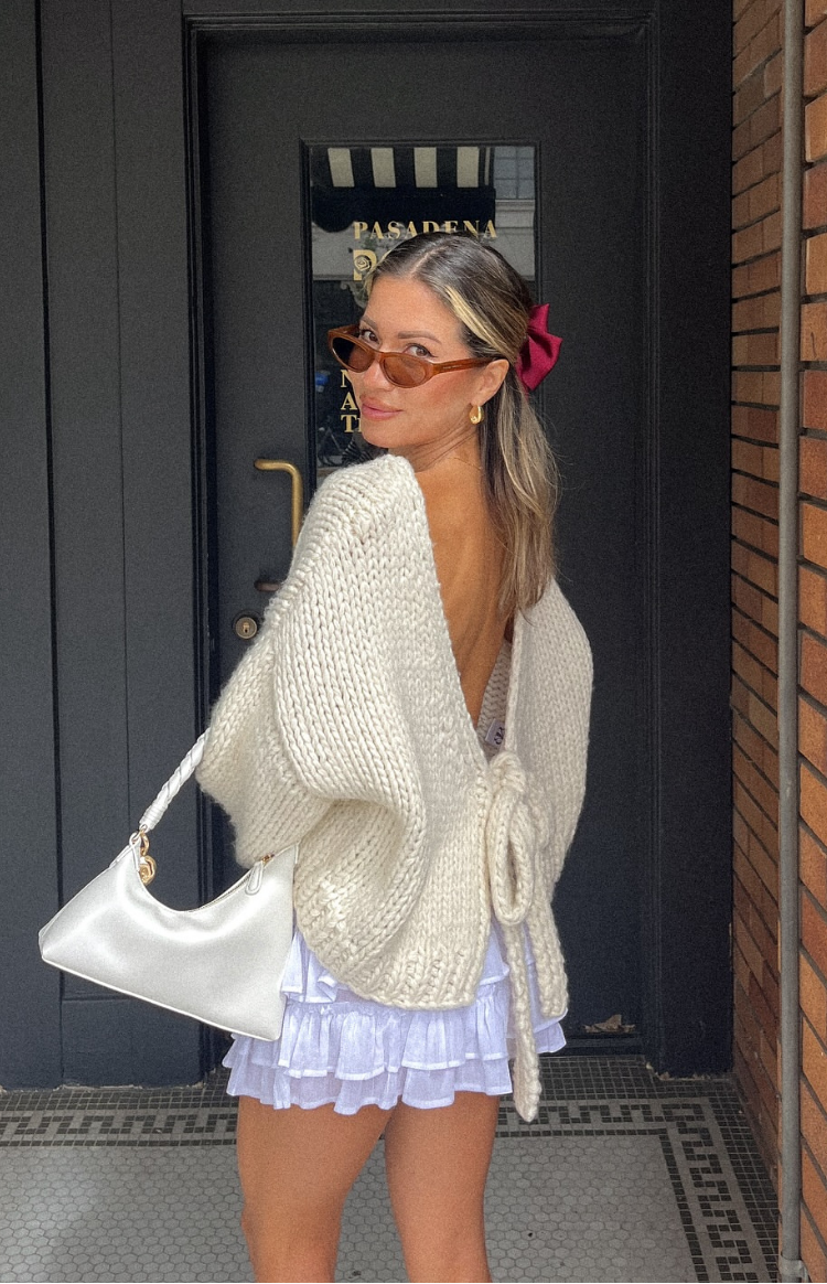Women’s Tie Knit Cardigan