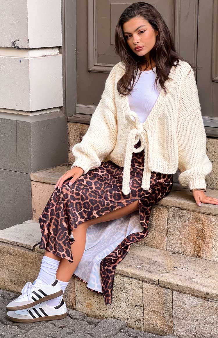 Women’s Tie Knit Cardigan